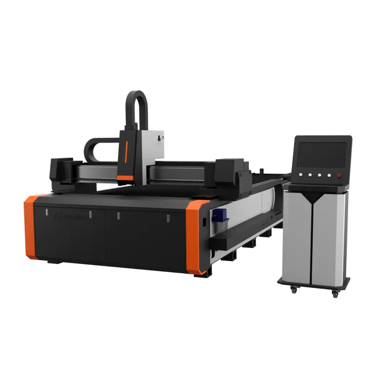 Лазерная машина для резки с открытой сменной платформой LEA-DE